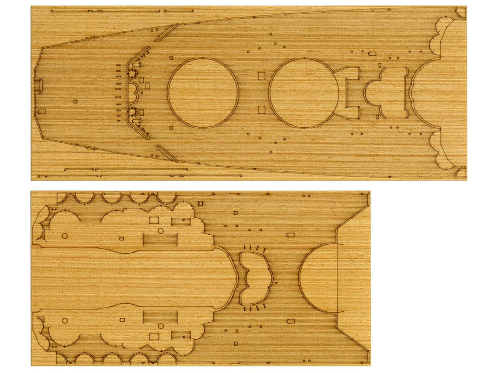 tamiya-12645-yamato-holz-deck-dekor-1-350-schiffsmodell-zubeh-r image 1