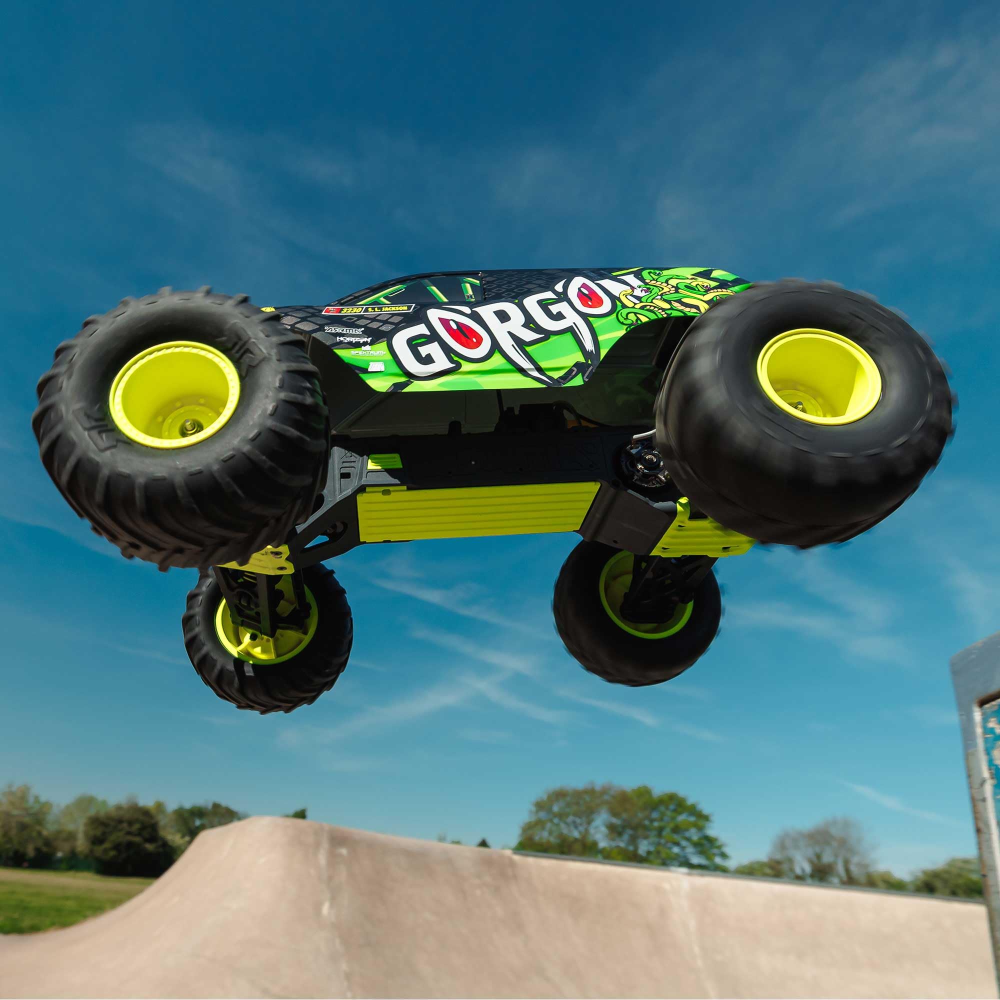 arrma-gorgon-1-10-monster-truck-rtr-2wd-gelb-mit-akku image 6