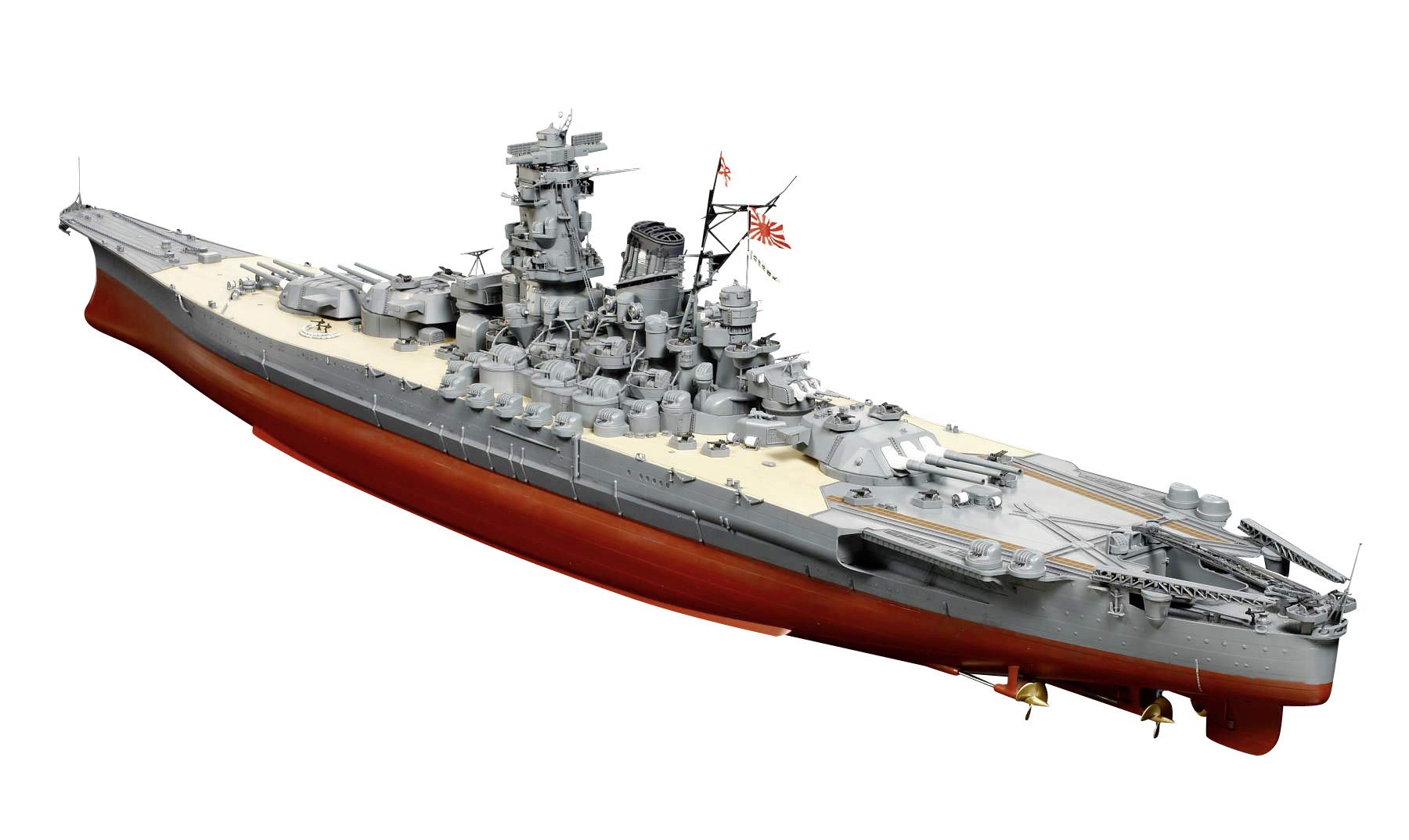 tamiya-78025-1-350-yamato-schlachtschiff-modellbausatz-76-cm image 2