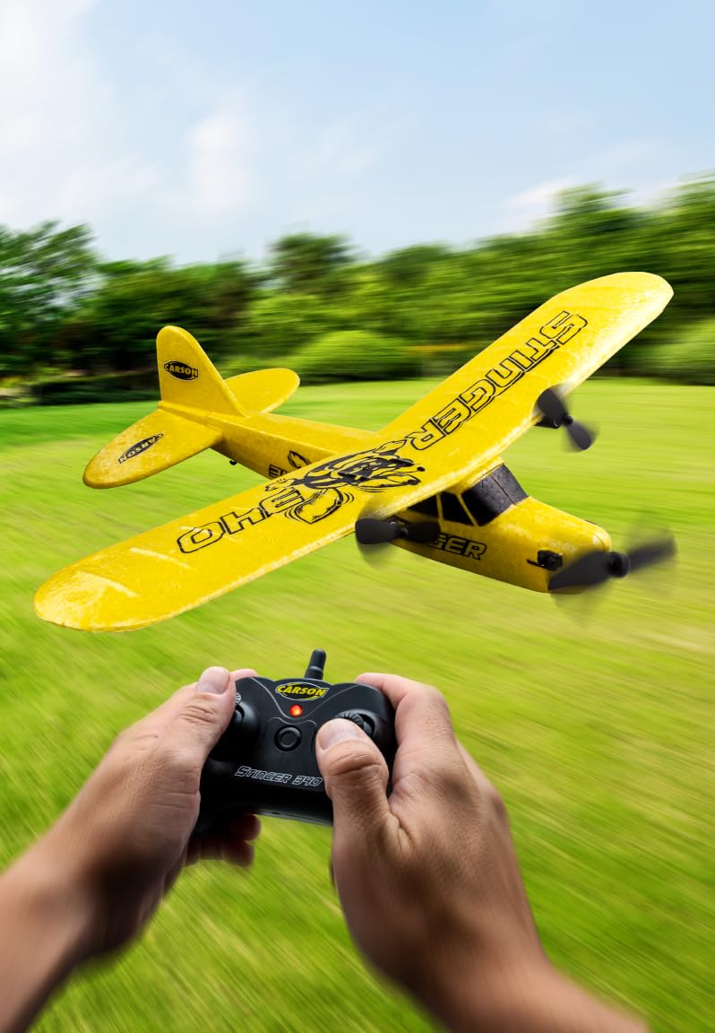 carson-500505029-stinger-340-rtf-rc-flugzeug-gelb image 2