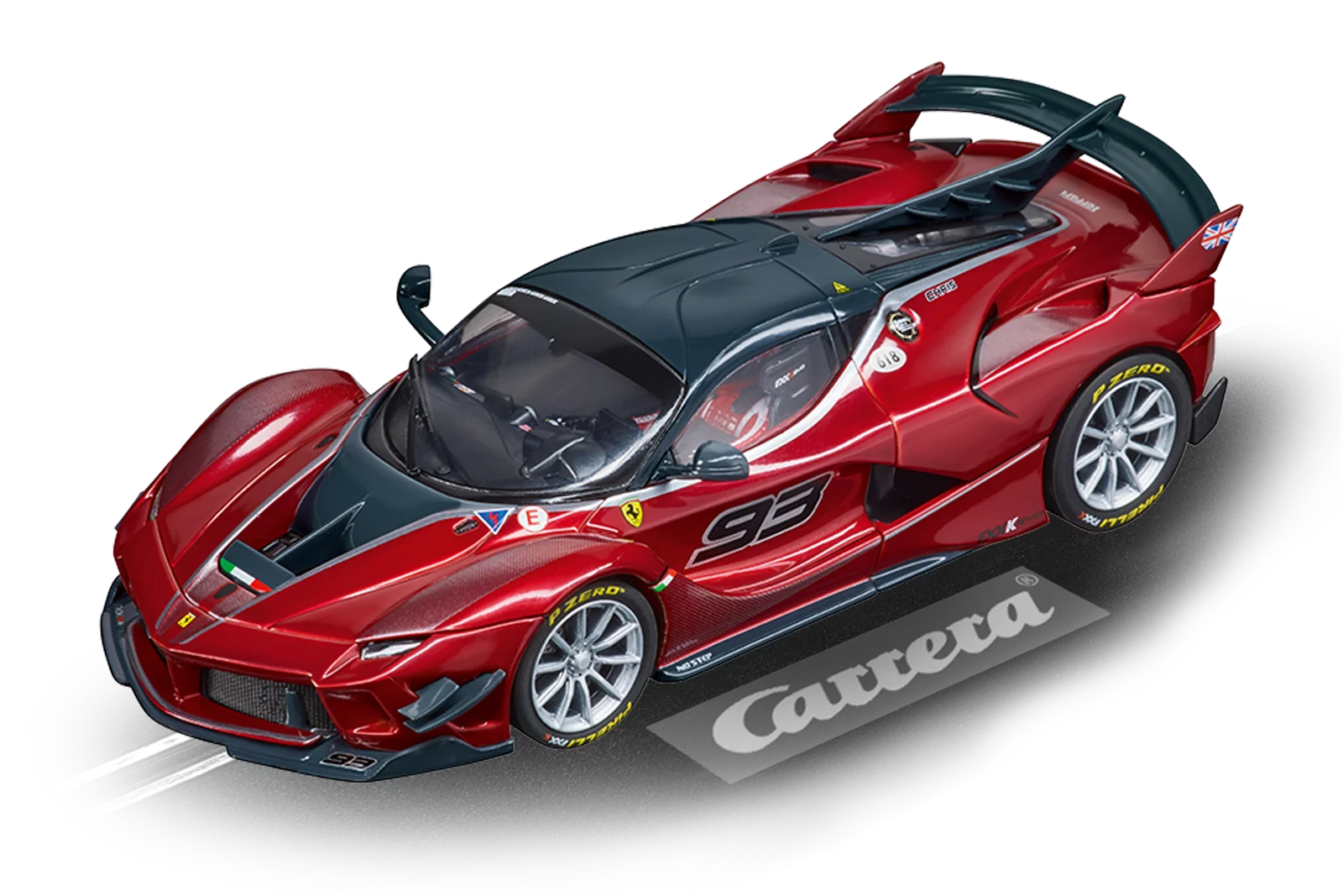 carrera-digital-132-ferrari-fxx-k-slotcar-evoluzione-no-93-1-32 image 1