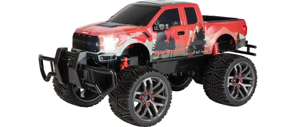 carrera-action-ford-f-150-raptor-rc-auto-2-4-ghz-schwarz-rot image 1