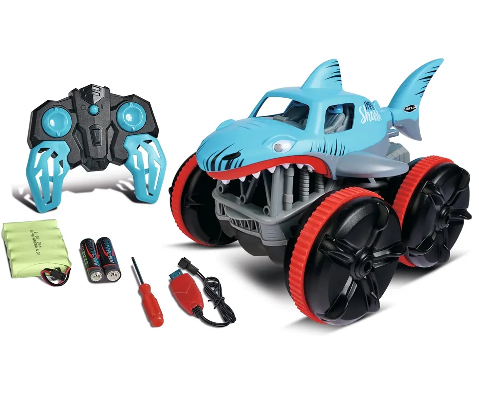 carson-rc-modelle-500404221-amphi-shark-amphibienauto-rtr-blau image 1