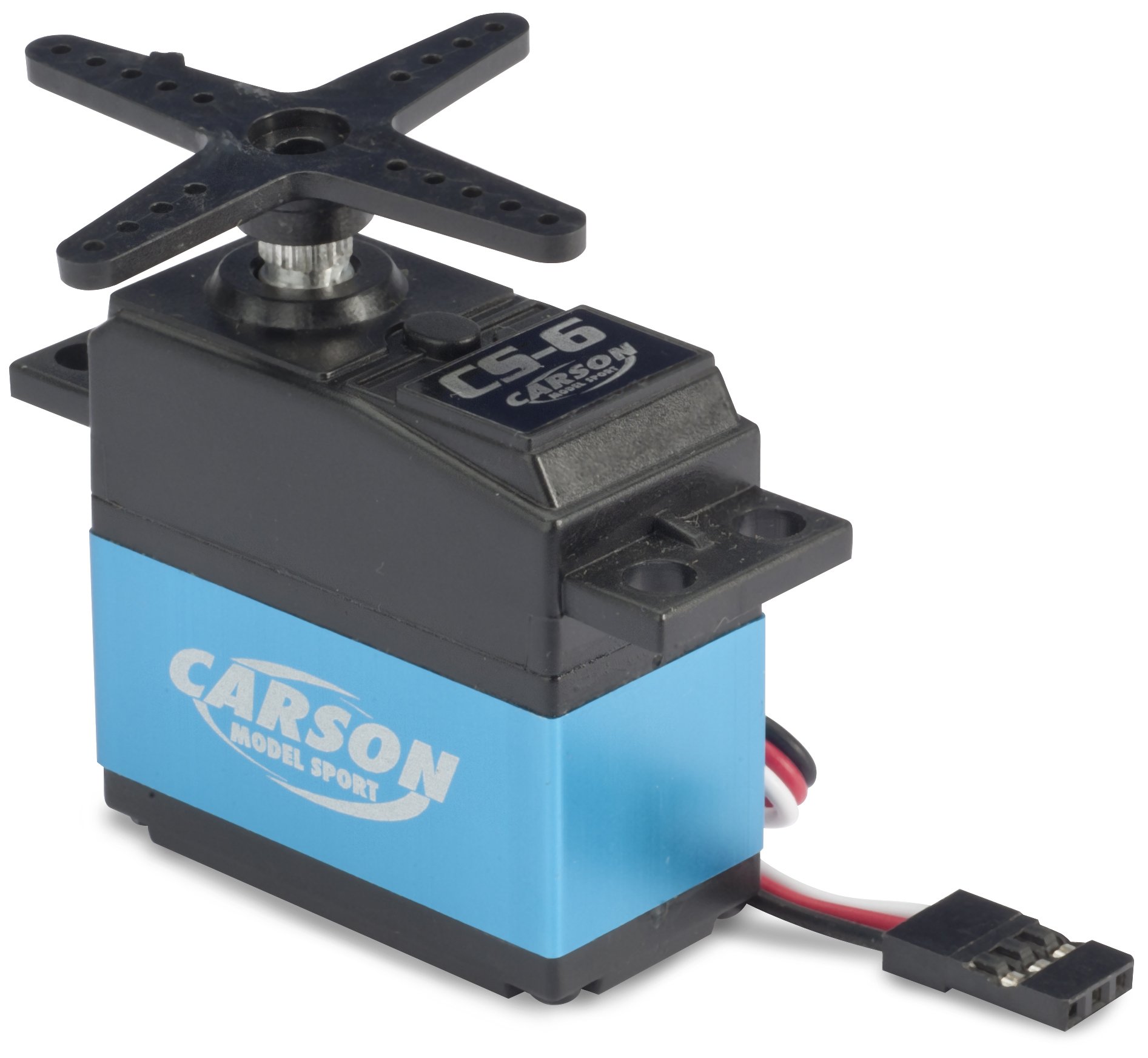 carson-cs-5-servo-5kg-jr-stecker-rc-anlage-medium-blau image 4