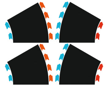 carrera-digital-132-kurven-radius-1-30-schienen-set-4-teilig image 1
