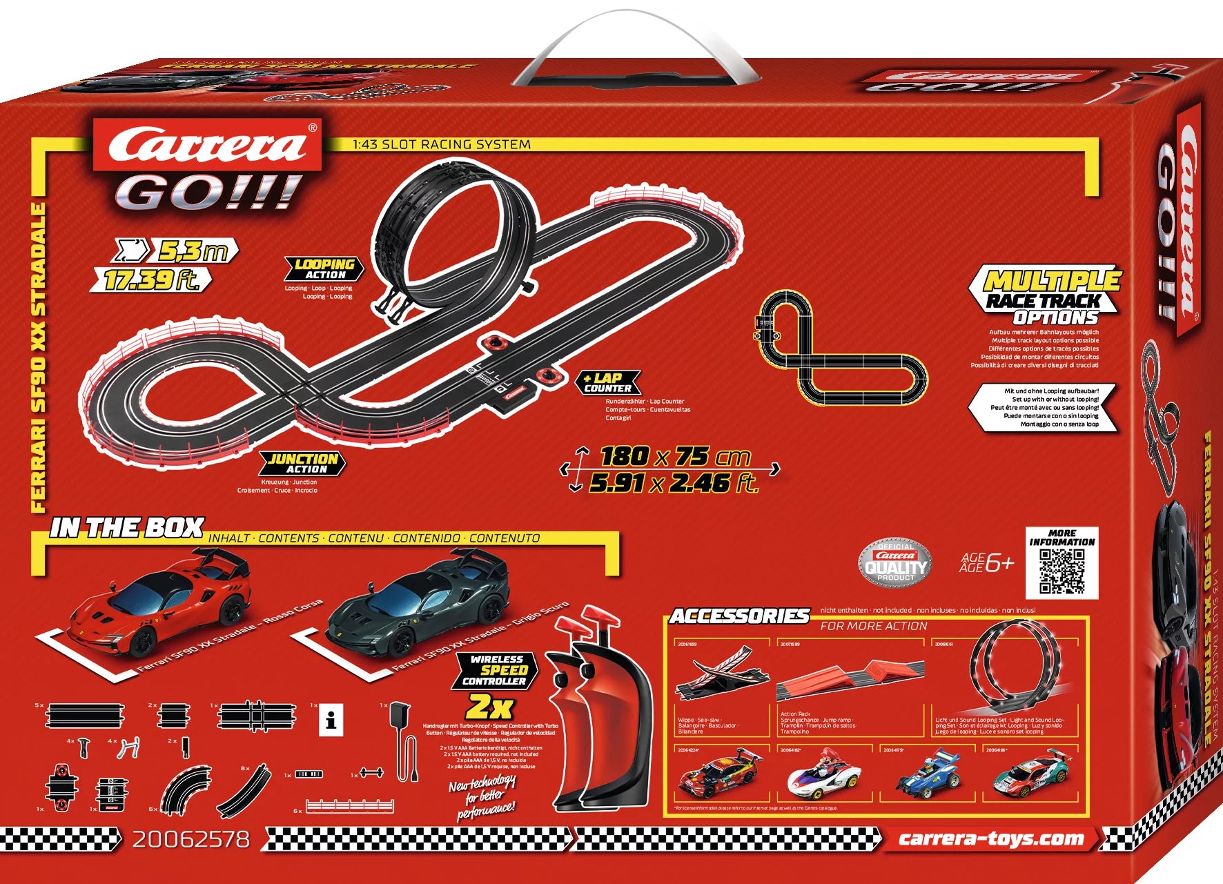 carrera-digital-132-ferrari-sf90-xx-stradale-slotcar-wireless image 2
