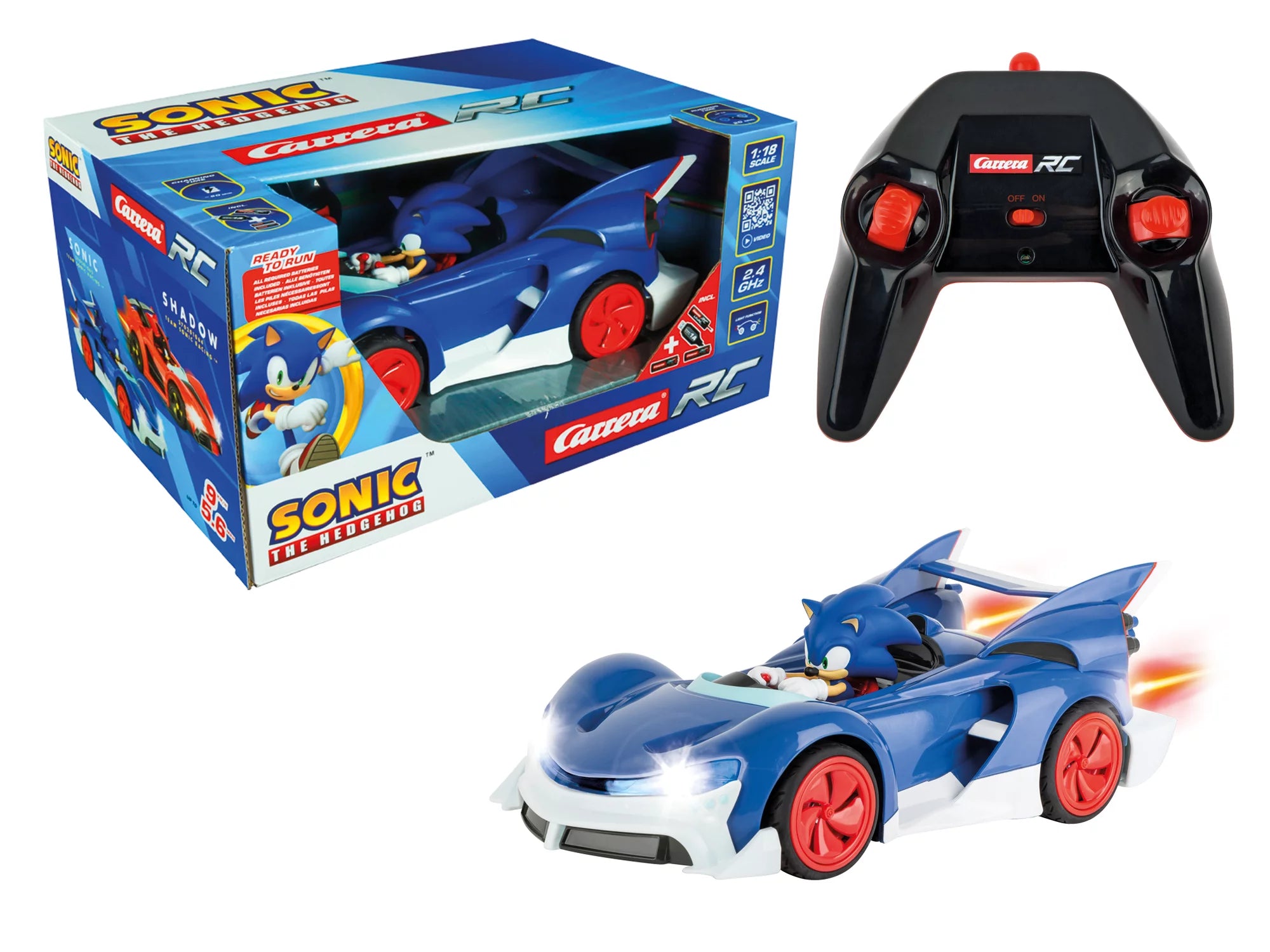 carrera-sonic-team-racing-sonic-rc-auto-performance-2-4-ghz image 2