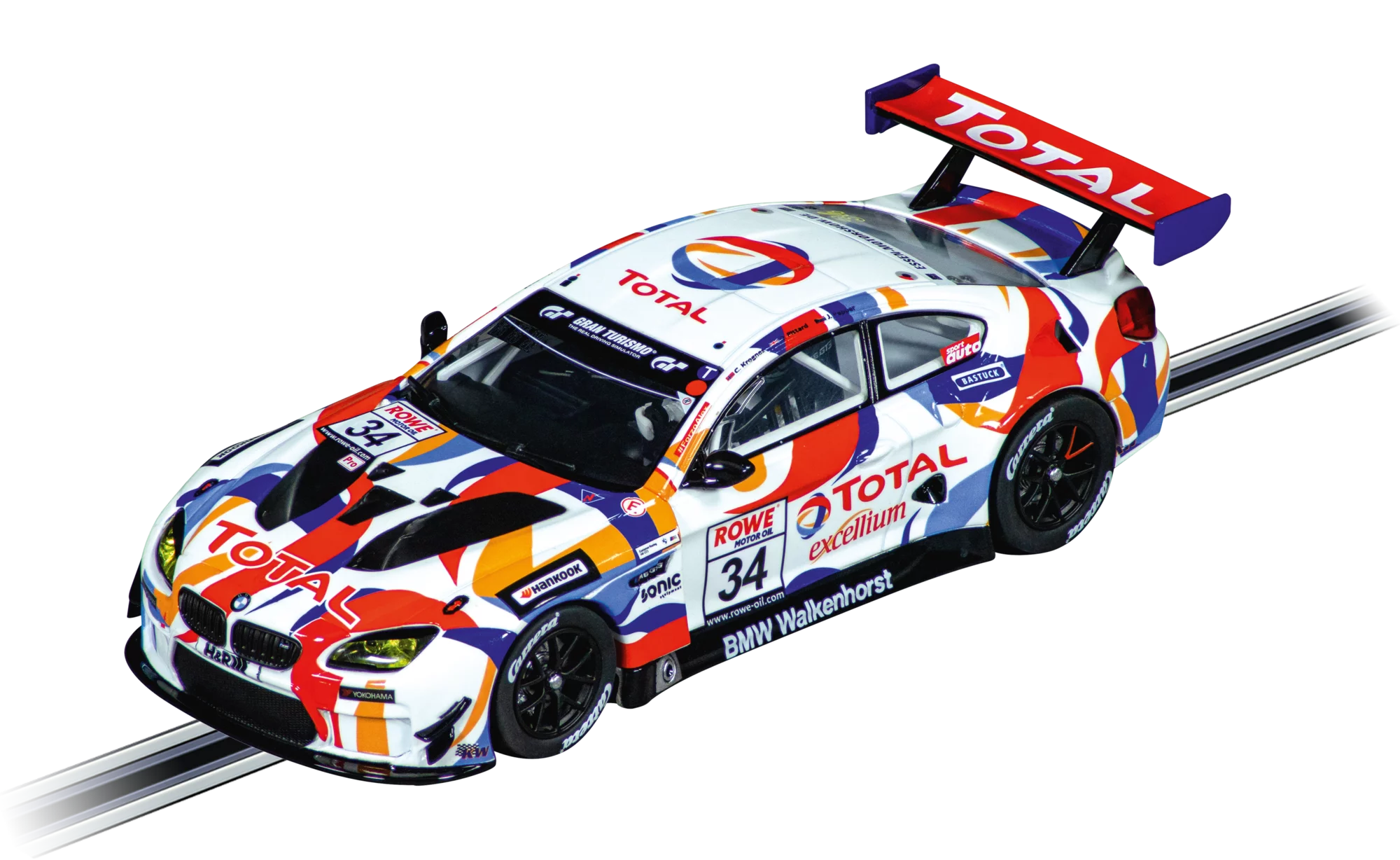 carrera-digital-132-bmw-m6-gt3-slotcar-no-34-1-32 image 1