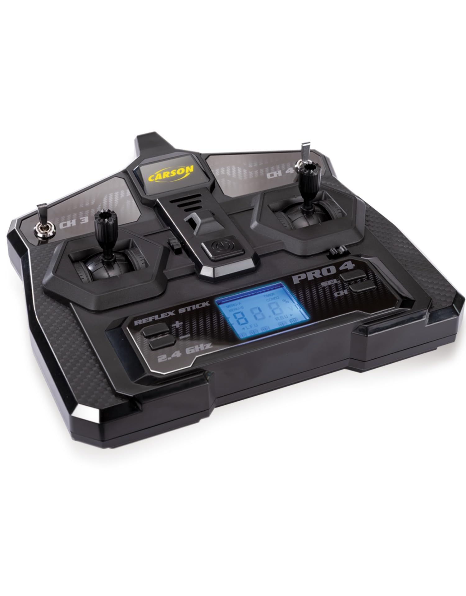 carson-fs-4k-reflex-stick-pro-4-rc-fernsteuerung-4-kanal-lcd image 3