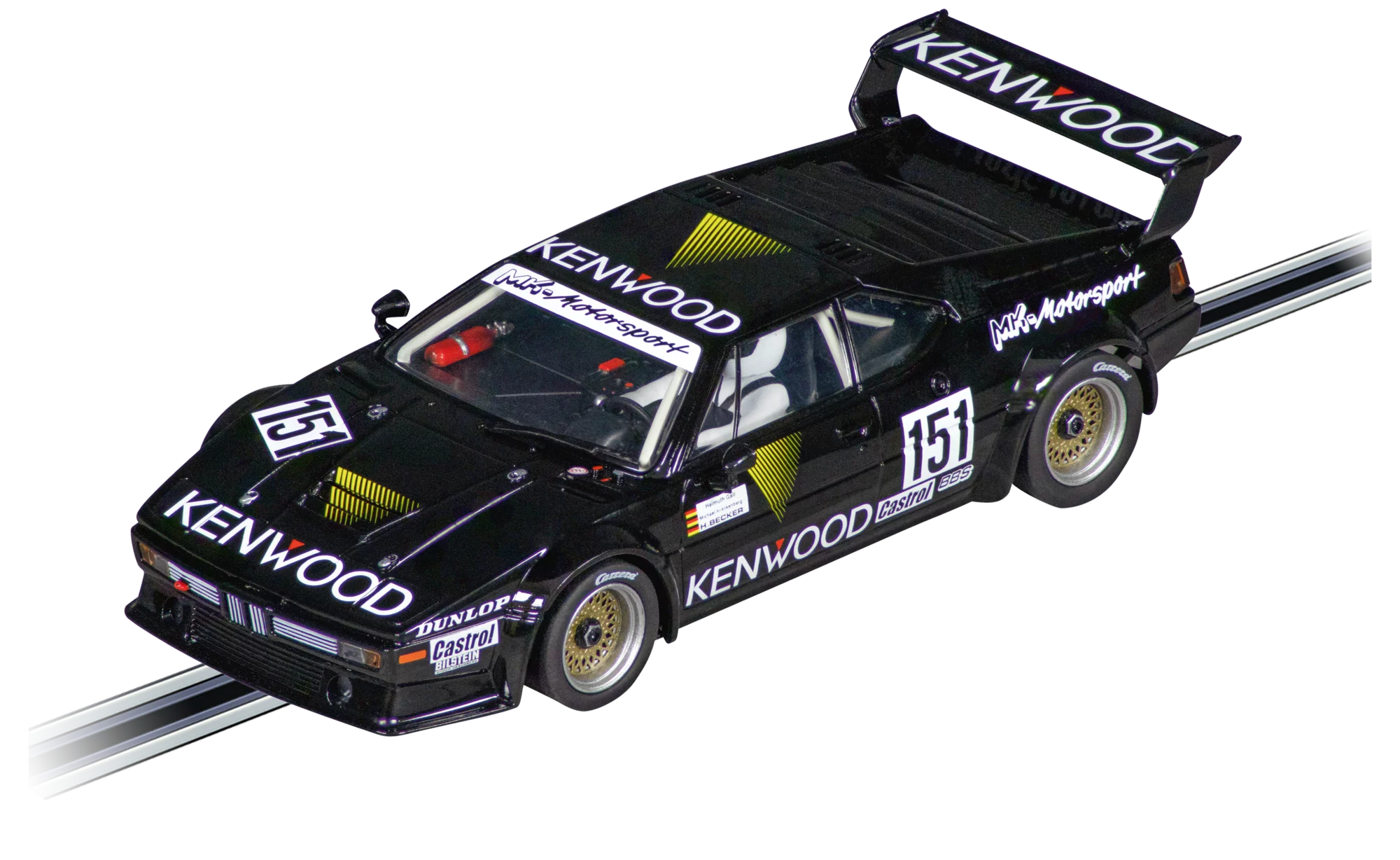 carrera-digital-132-bmw-m1-procar-mk-motorsport-slotcar-no-151-1-32 image 1