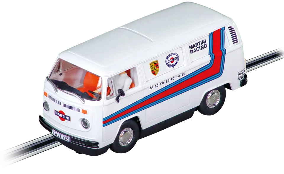 carrera-digital-132-vw-bus-t2b-martini-racing-slotcar image 1