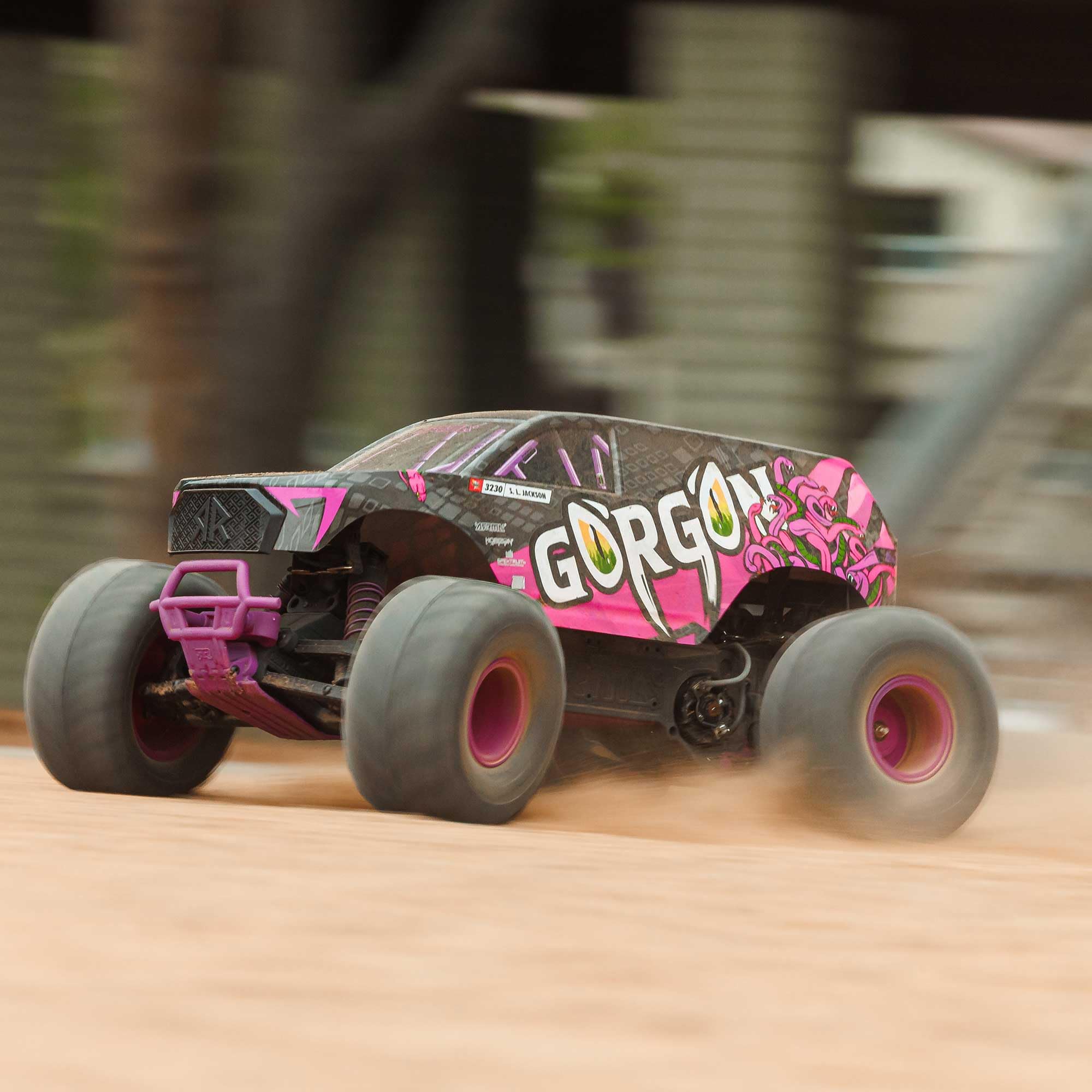 arrma-gorgon-1-10-2wd-rtr-monster-truck-lila image 3