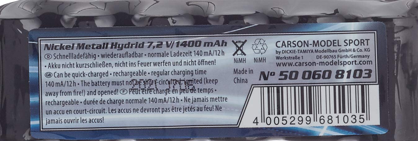 carson-rc-akkus-500608103-akku-7-2v-1400mah-mini-tamiya image 3