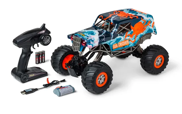 carson-sea-crusher-1-10-rc-auto-amphibien-orange-rtr image 1
