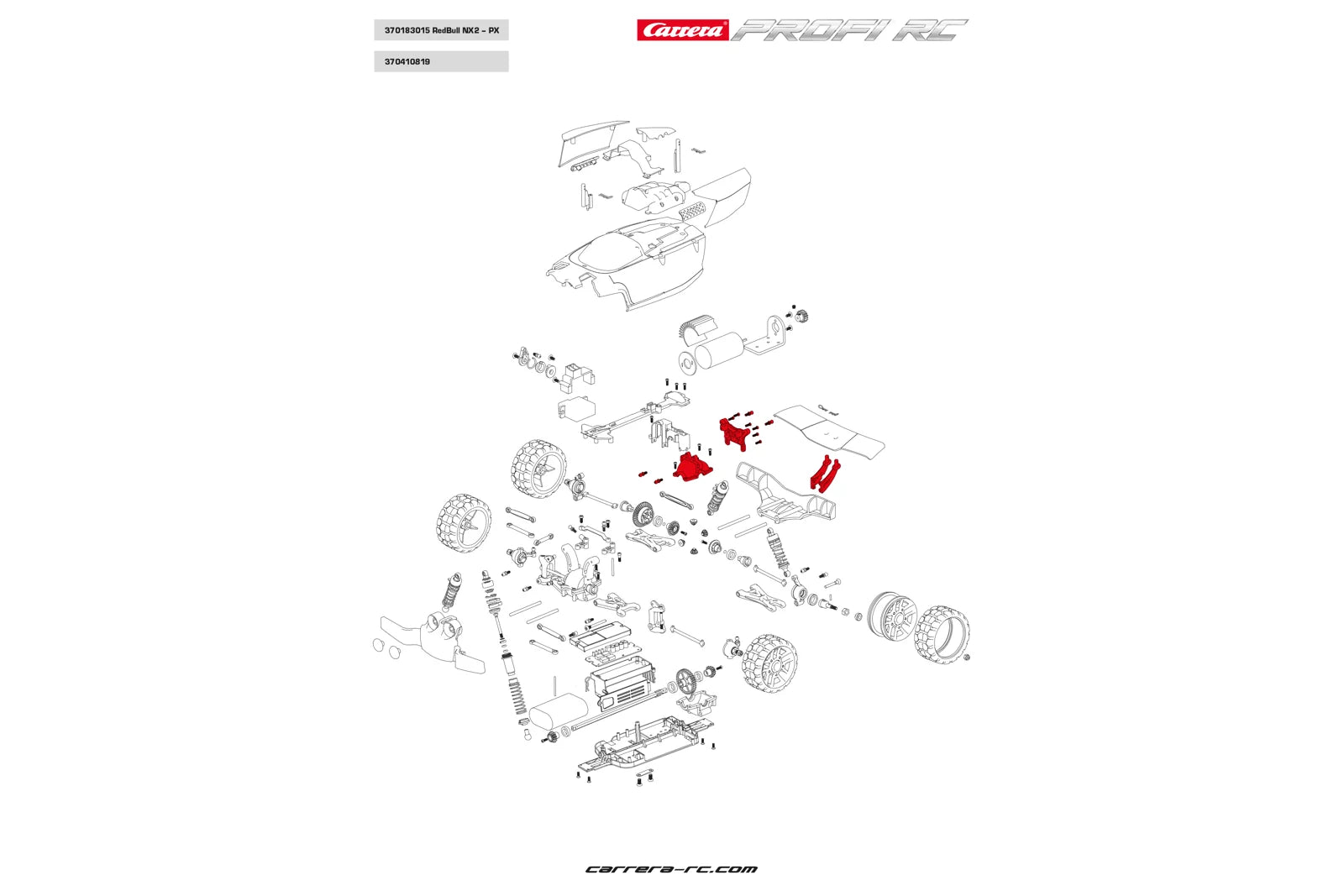 carrera-profi-rc-d-mpferbr-cke-hinten-spoiler-ersatzteil image 2