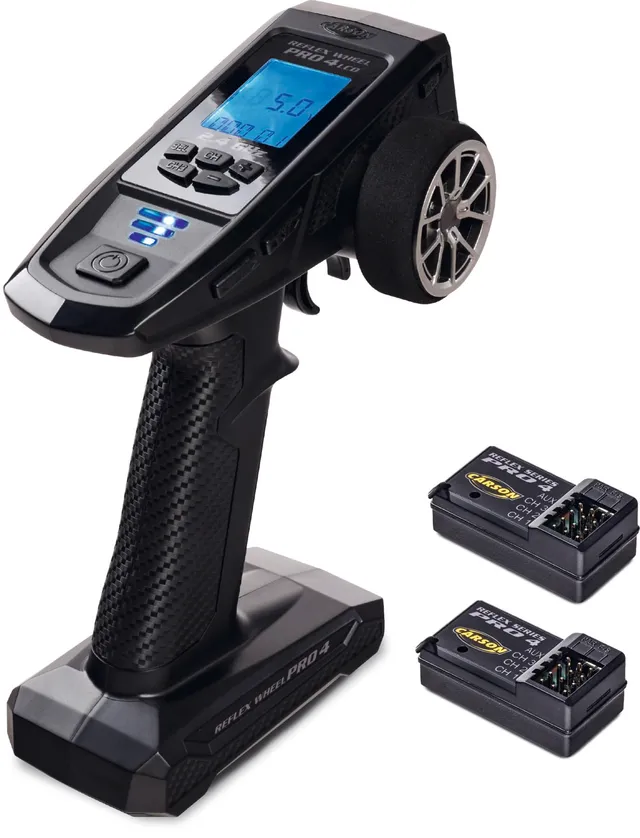 carson-fs-4k-reflex-wheel-pro-4-fernsteuerung-2-4ghz-lcd-2-empf-nger image 1
