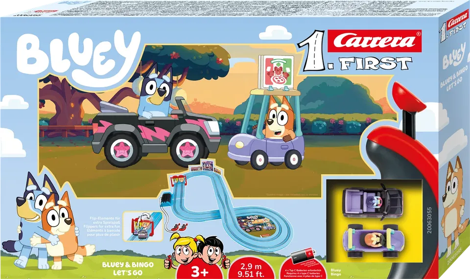 carrera-first-bluey-bingo-let-s-go-set-2-9m-ab-3-jahren image 1