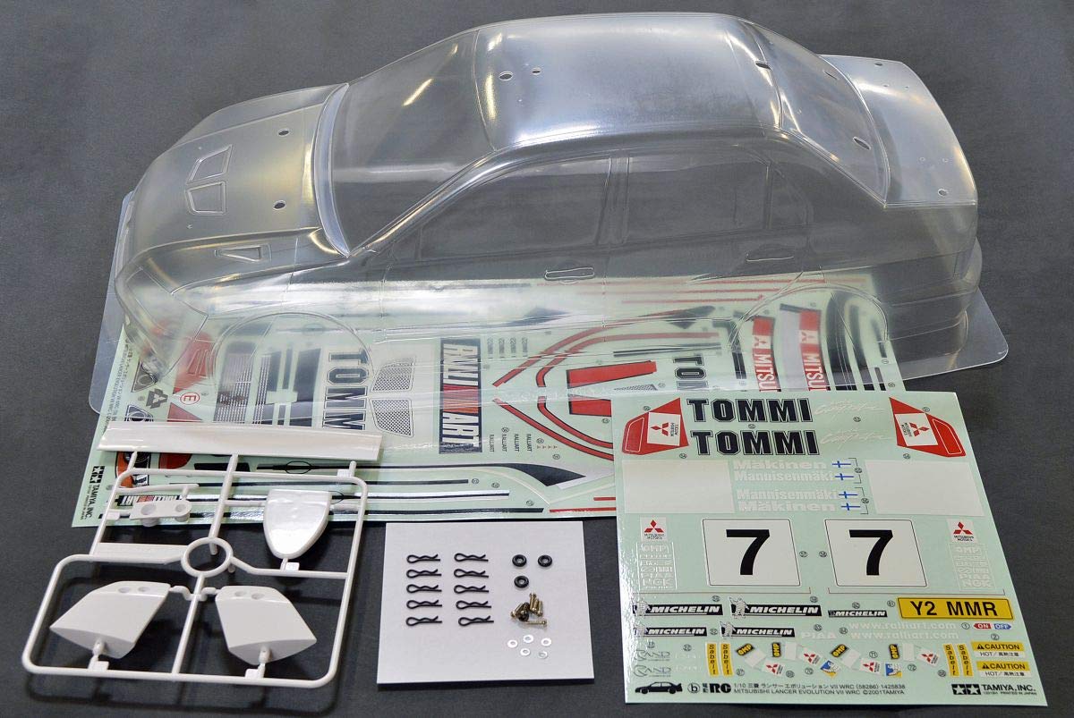 tamiya-karosseriesatz-mitsubishi-lancer-evo-vii-wrc-rot image 3