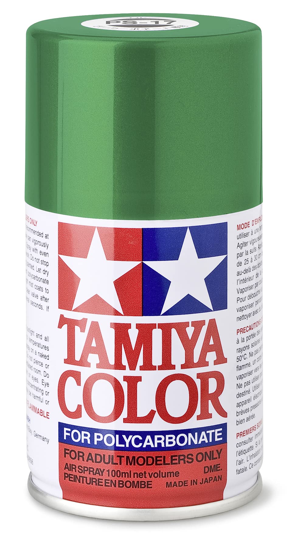 tamiya-ps-17-spr-hfarbe-metallic-gr-n-100-ml-polycarbonat image 1