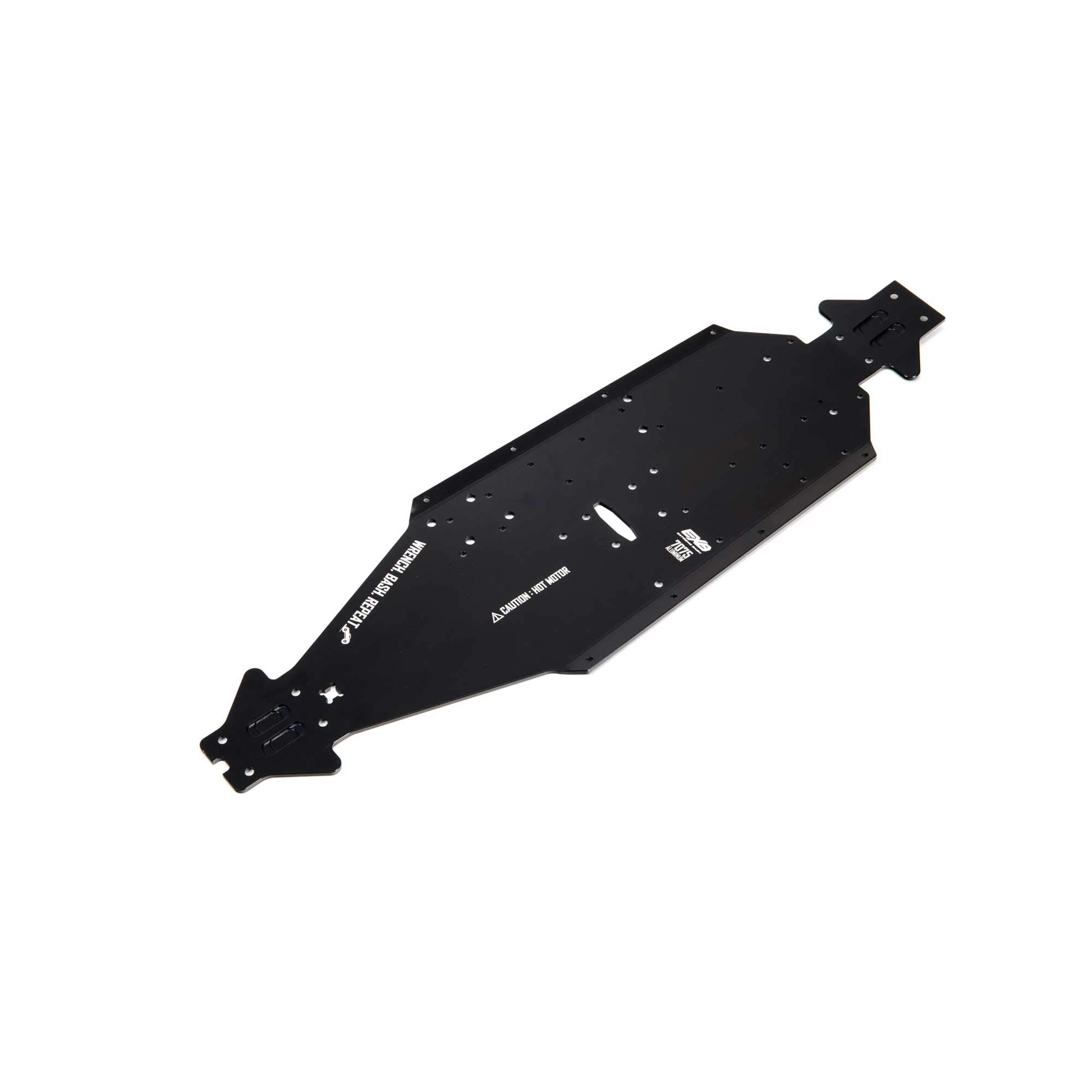arrma-mini-alu-chassis-ara320570-lwb-7075-schwarz image 2