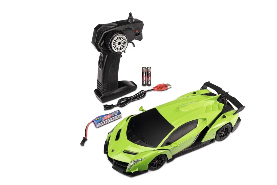 carson-500404308-lamborghini-veneno-rc-auto-1-24-gr-n-rtr image 1