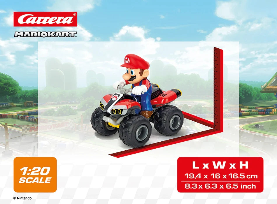 carrera-mario-kart-mario-quad-rc-auto-1-20-9-km-h image 8