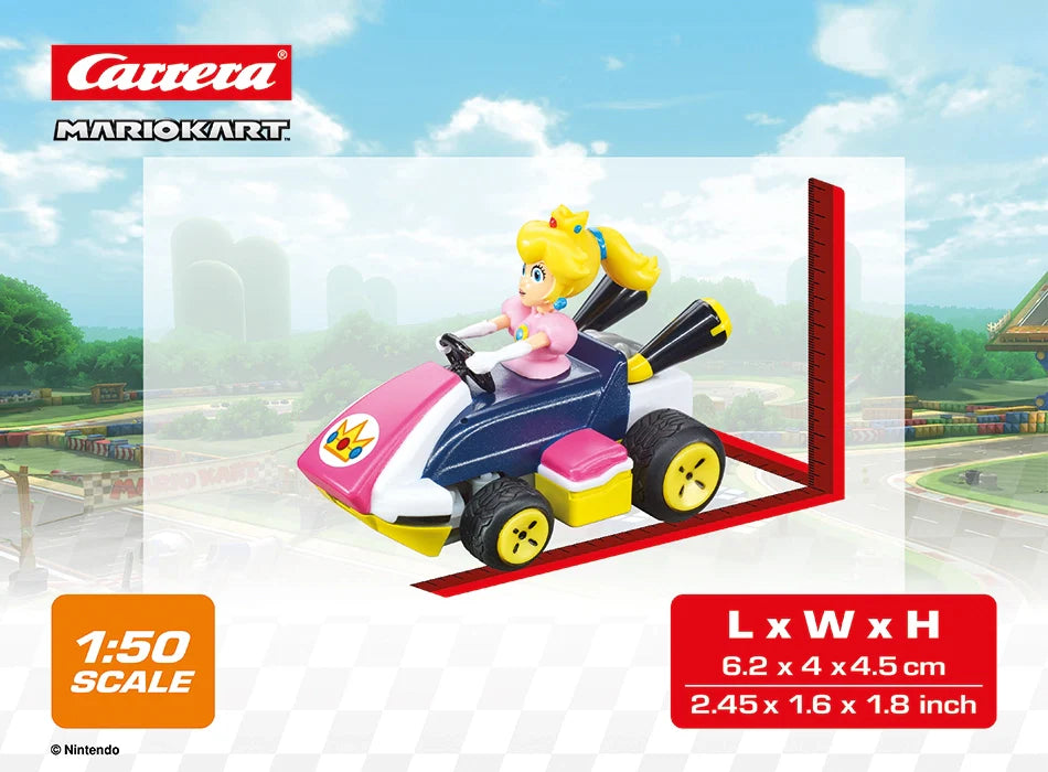 carrera-mario-kart-mini-rc-peach-2-4ghz-6-2cm-fernauto image 4