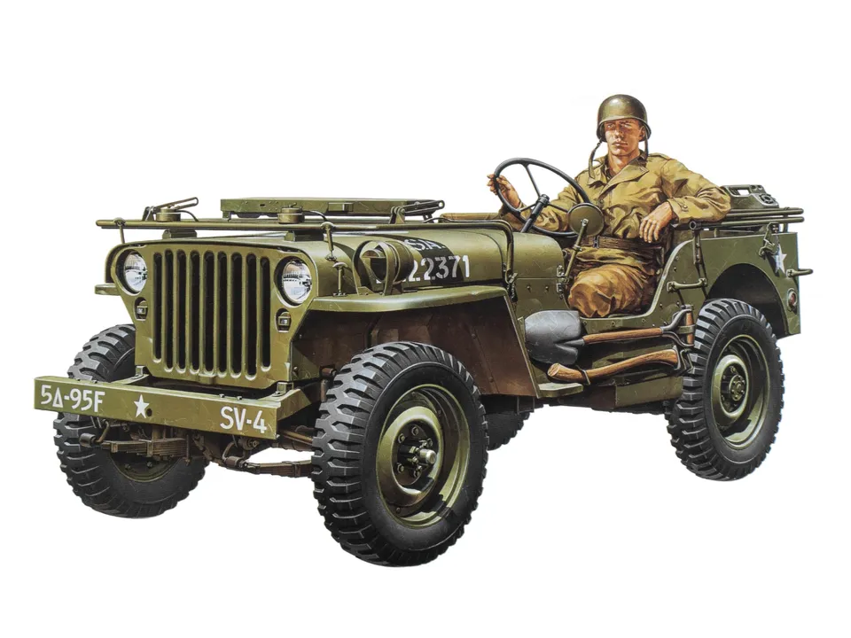 tamiya-us-jeep-willys-mb-bausatz-1-35-modell-35219 image 1