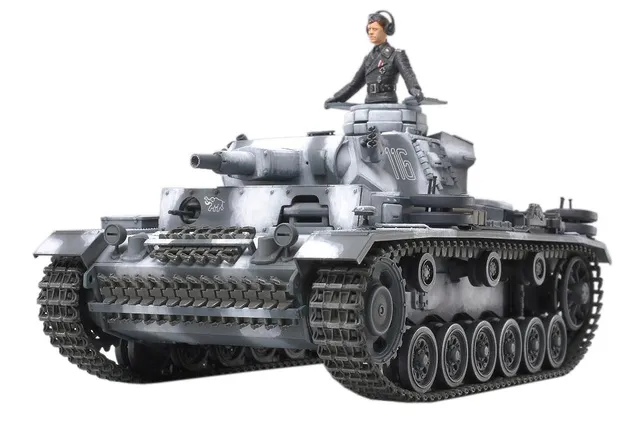 tamiya-35290-panzerkampfwagen-iii-ausf-n-1-35-bausatz-mit-figur image 1