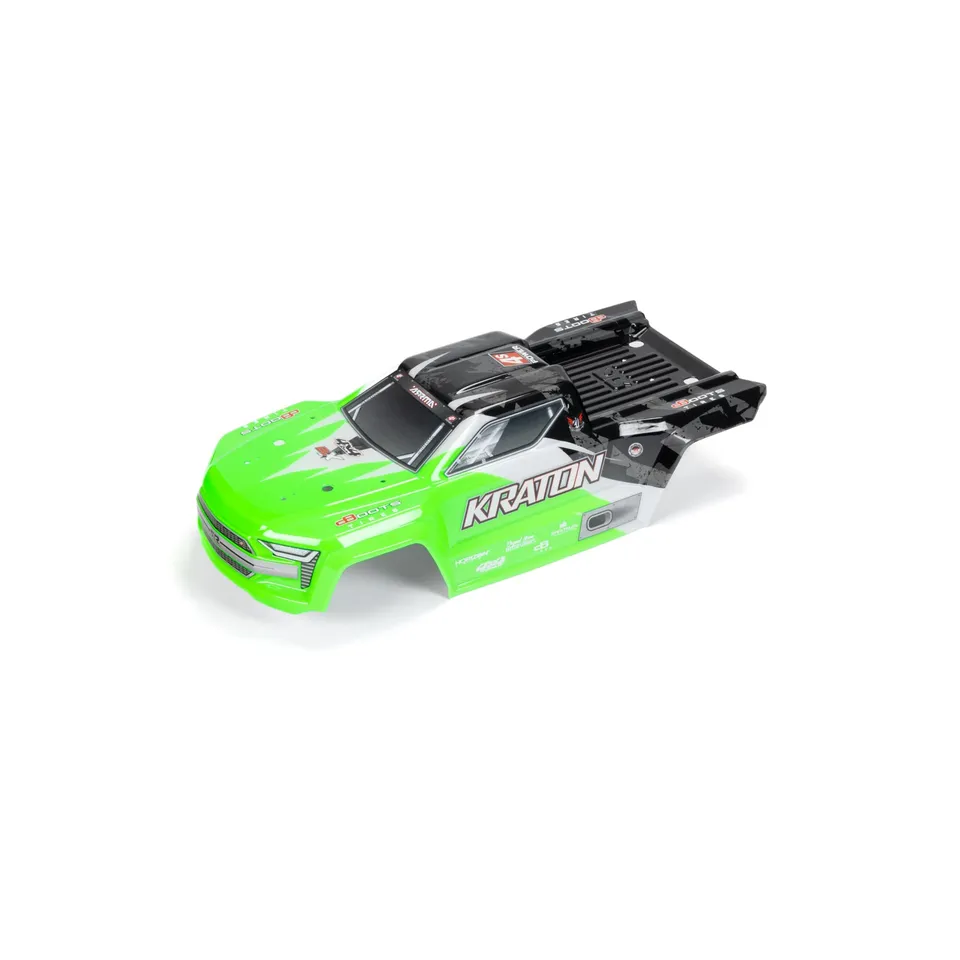 arrma-kraton-4x4-karosserie-4s-blx-gr-n-schwarz image 1