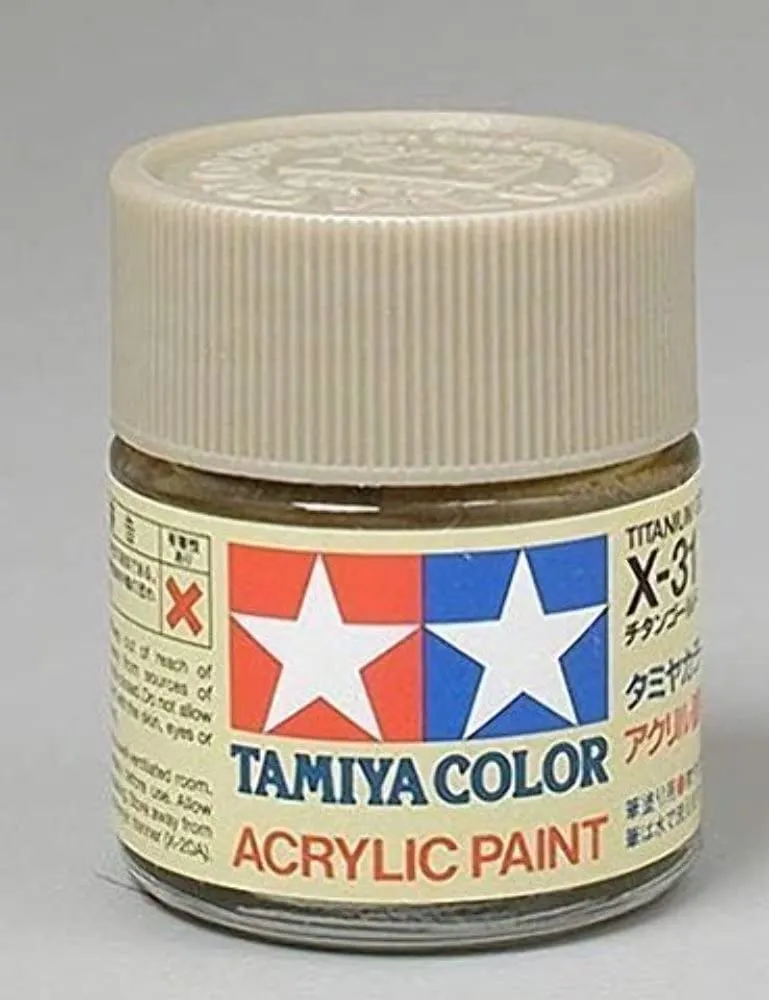 tamiya-x-31-titanium-gold-gl-nzend-23ml-acrylfarbe image 1