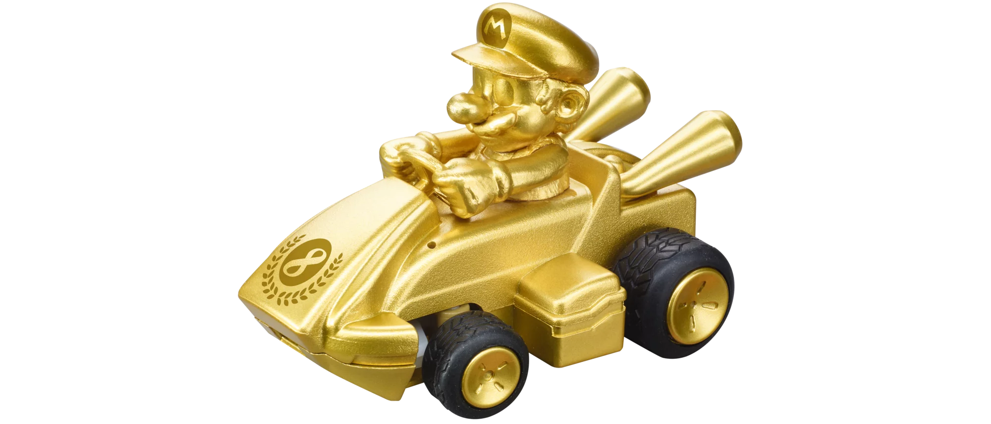 carrera-mario-kart-mini-rc-kart-mario-gold-6-2cm-ab-6-jahren image 1