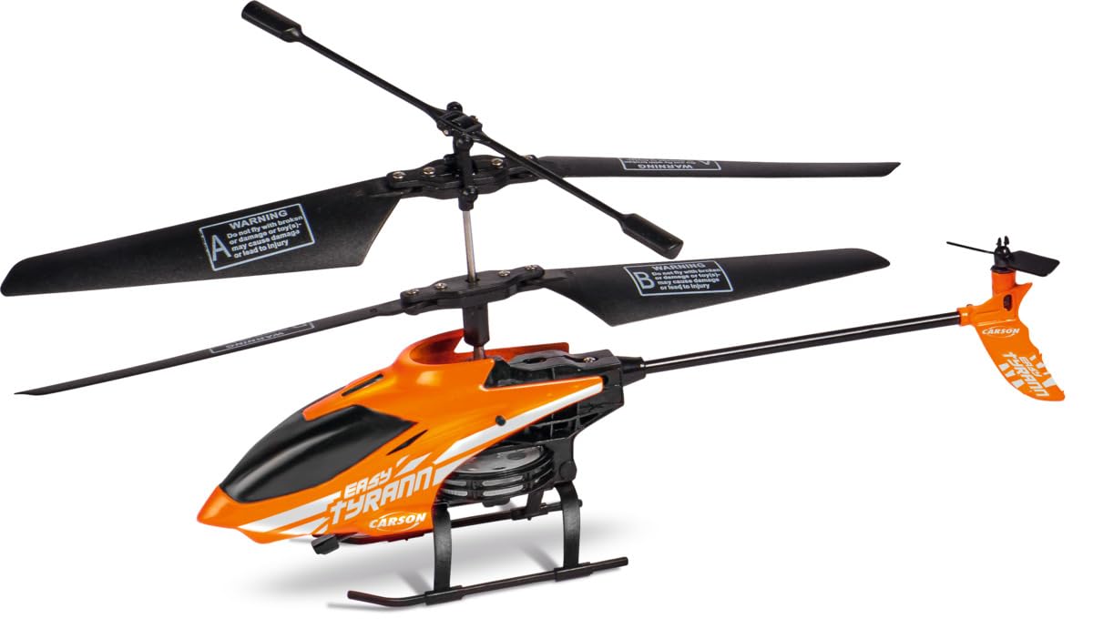 carson-nano-tyrann-rc-hubschrauber-2ch-gyro-orange-rtf image 3