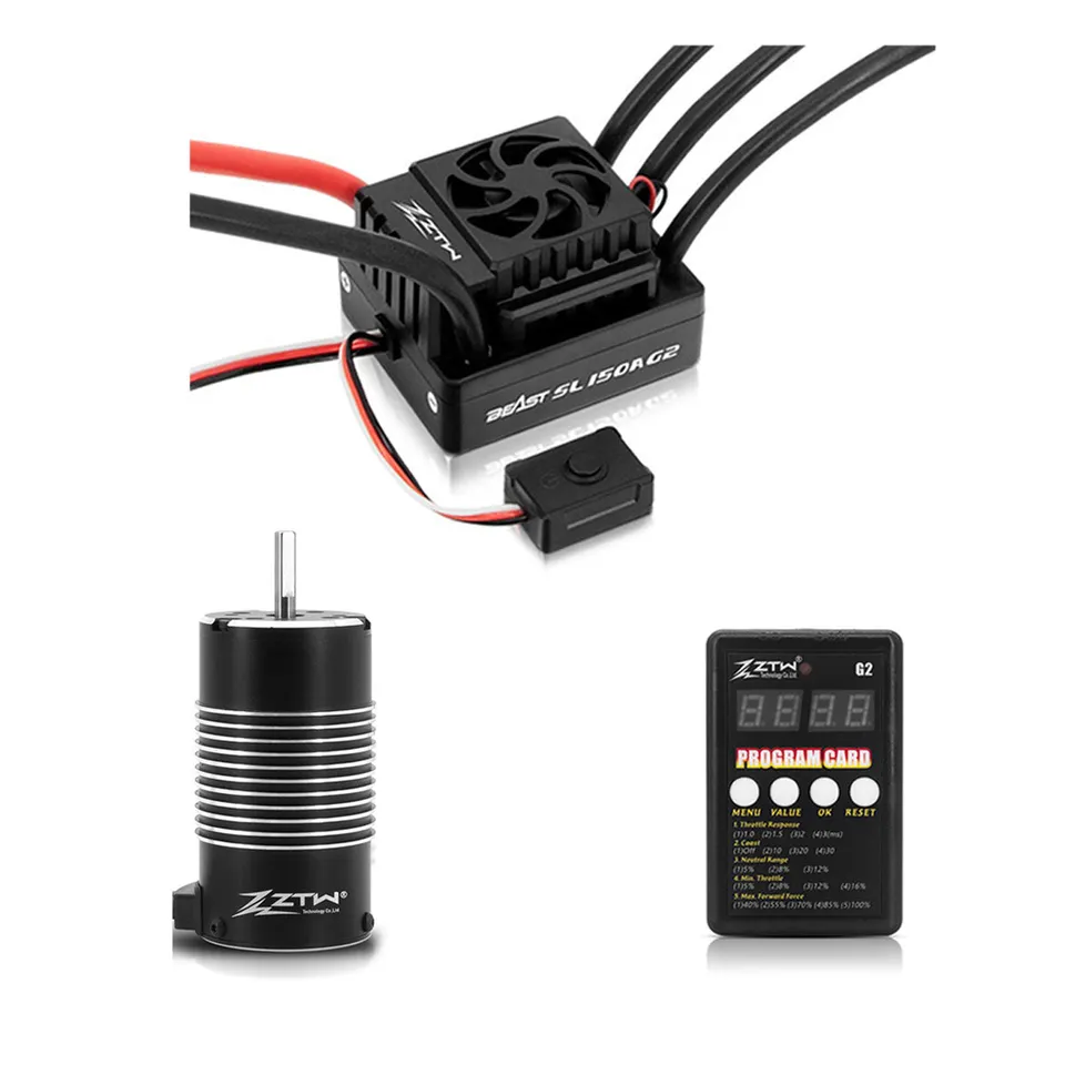 ztw-beast-g2-150a-combo-regler-4074-1950kv-1-8-xt90 image 1