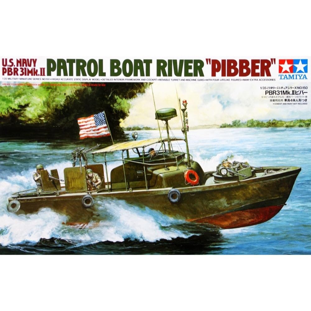 tamiya-us-navy-pbr-31-mk-ii-35150-schiffsmodell-1-35 image 1