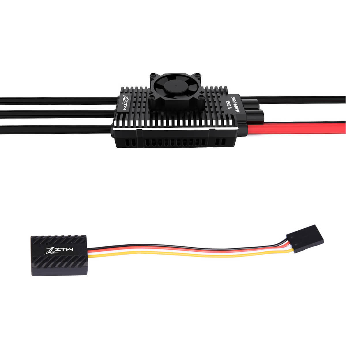 ztw-skyhawk-155a-regler-3-8s-sbec-heli-ohne-stecker image 6