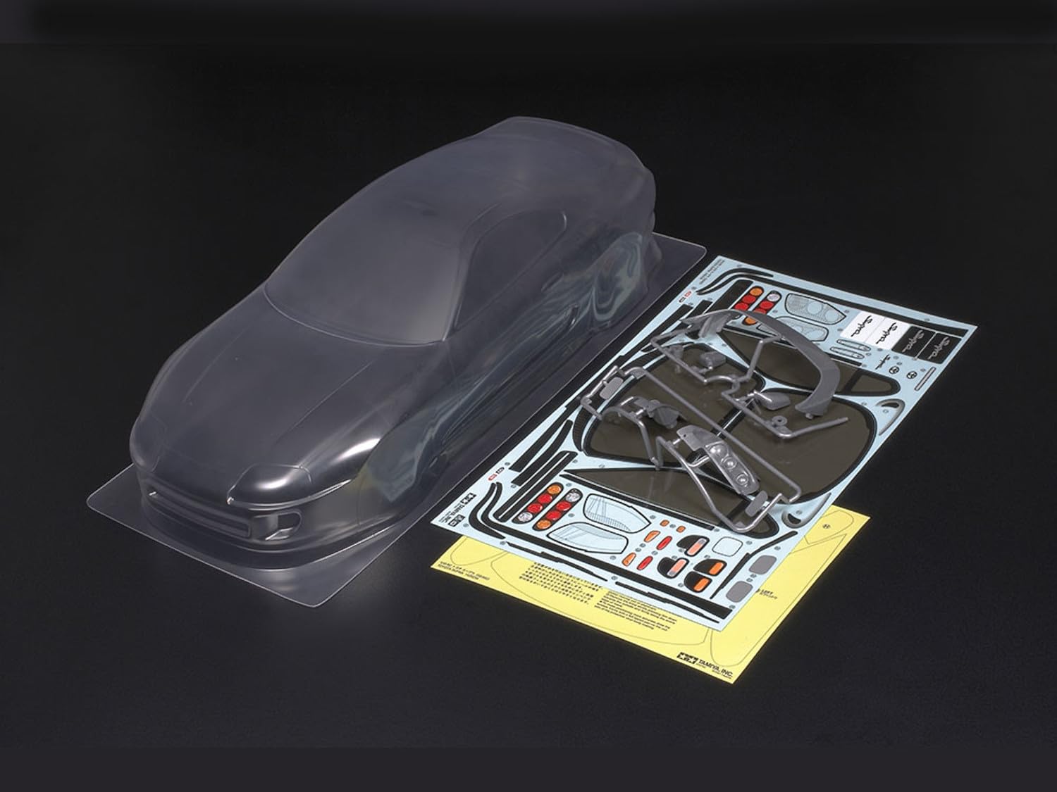 tamiya-toyota-supra-karosserie-satz-street-drift-schwarz image 2