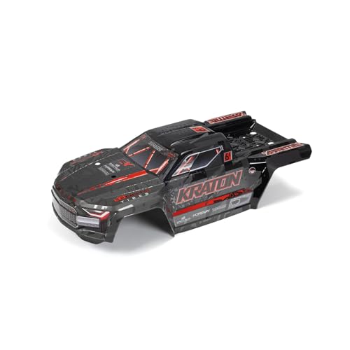 arrma-kraton-6s-exb-karosserie-schwarz-rot-ara406169 image 2