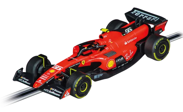 carrera-go-ferrari-sf-23-slotcar-no-55-c-sainz image 1