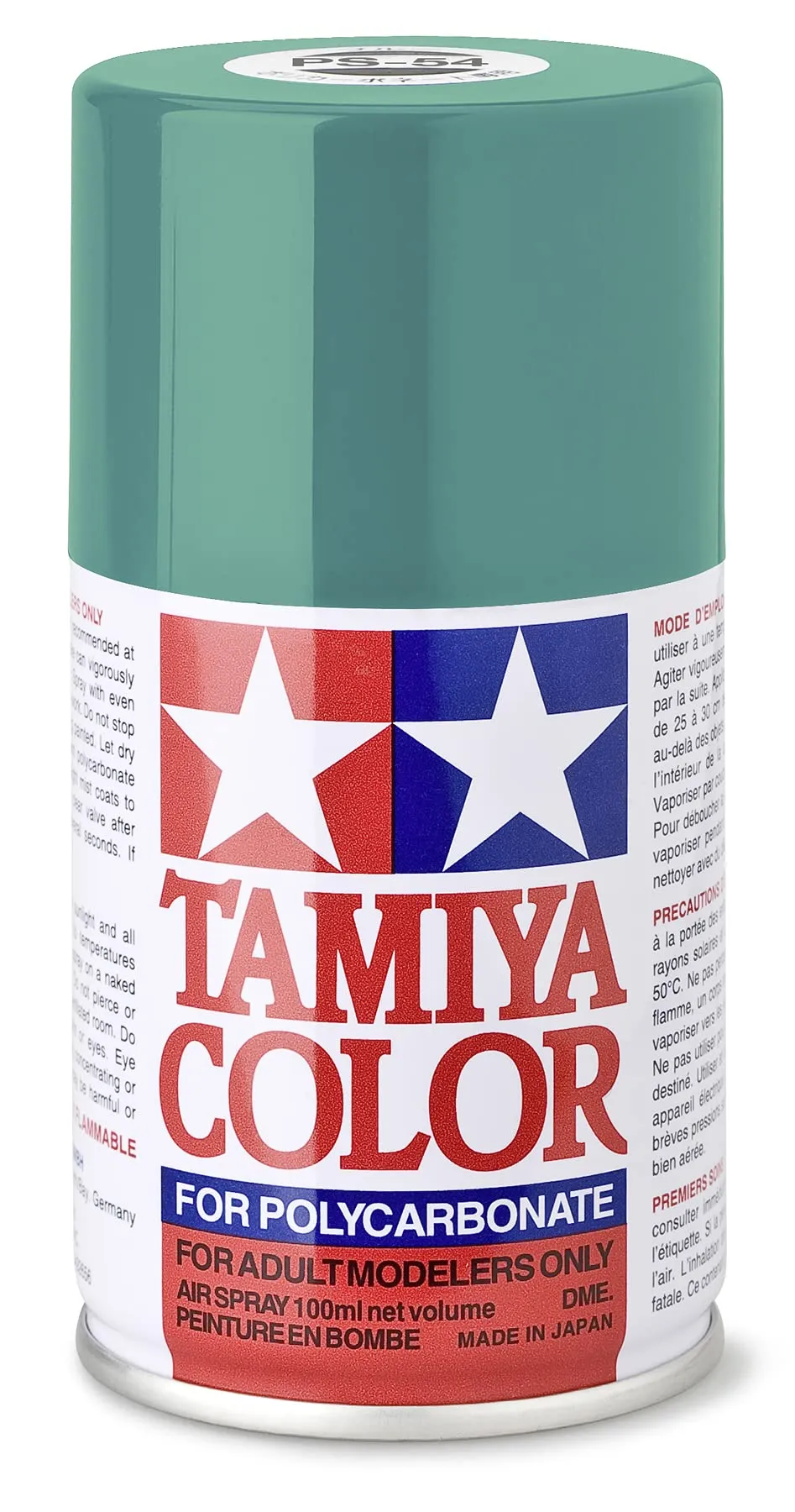 tamiya-ps-54-cobalt-gr-n-spray-100-ml-polycarbonat image 1