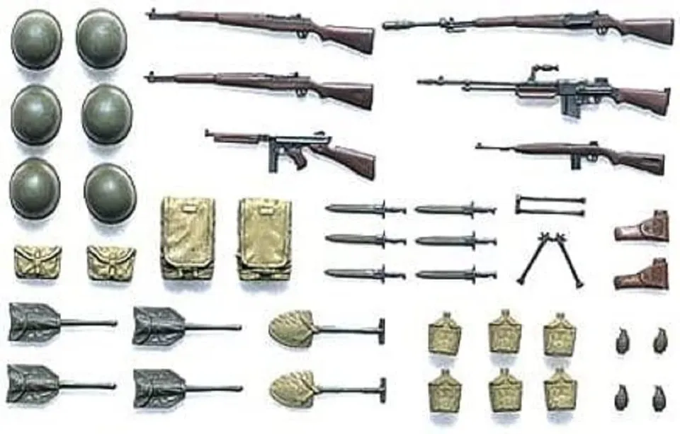 tamiya-35206-wwii-us-infanterie-diorama-set-1-35-unlackiert image 1