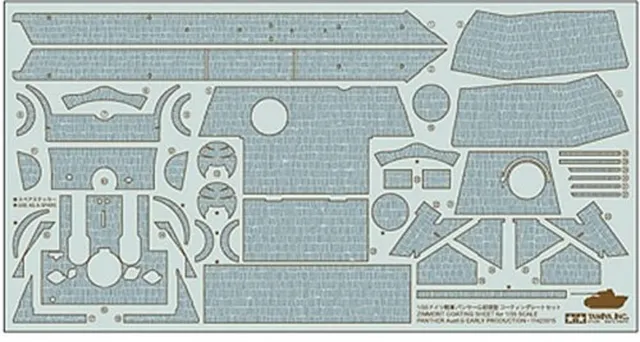 tamiya-zimmerit-bogen-panther-g-early-1-35 image 1