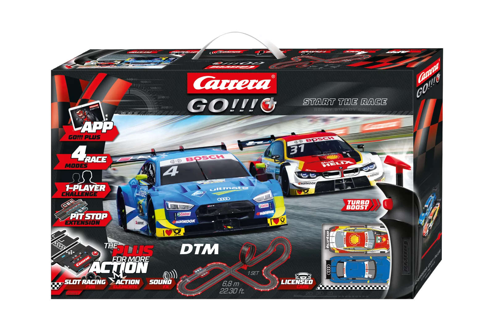 carrera-digital-132-start-the-race-rennbahn-set-6-8-m image 1