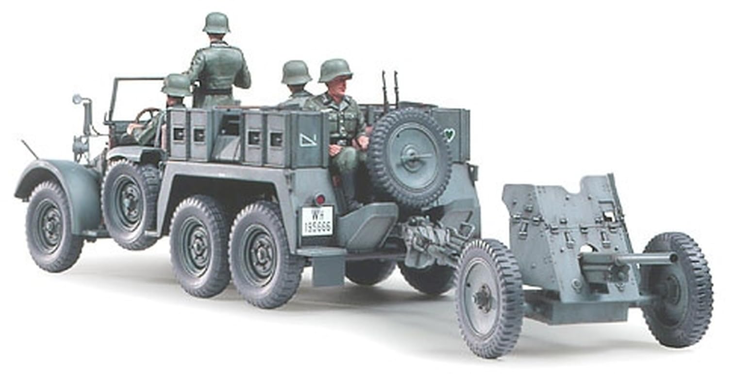 tamiya-35259-krupp-protze-mit-pak-37mm-1-35-bausatz image 3