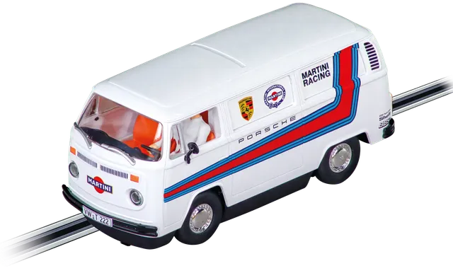 carrera-digital-132-vw-bus-t2b-martini-racing-slotcar-1-32 image 1