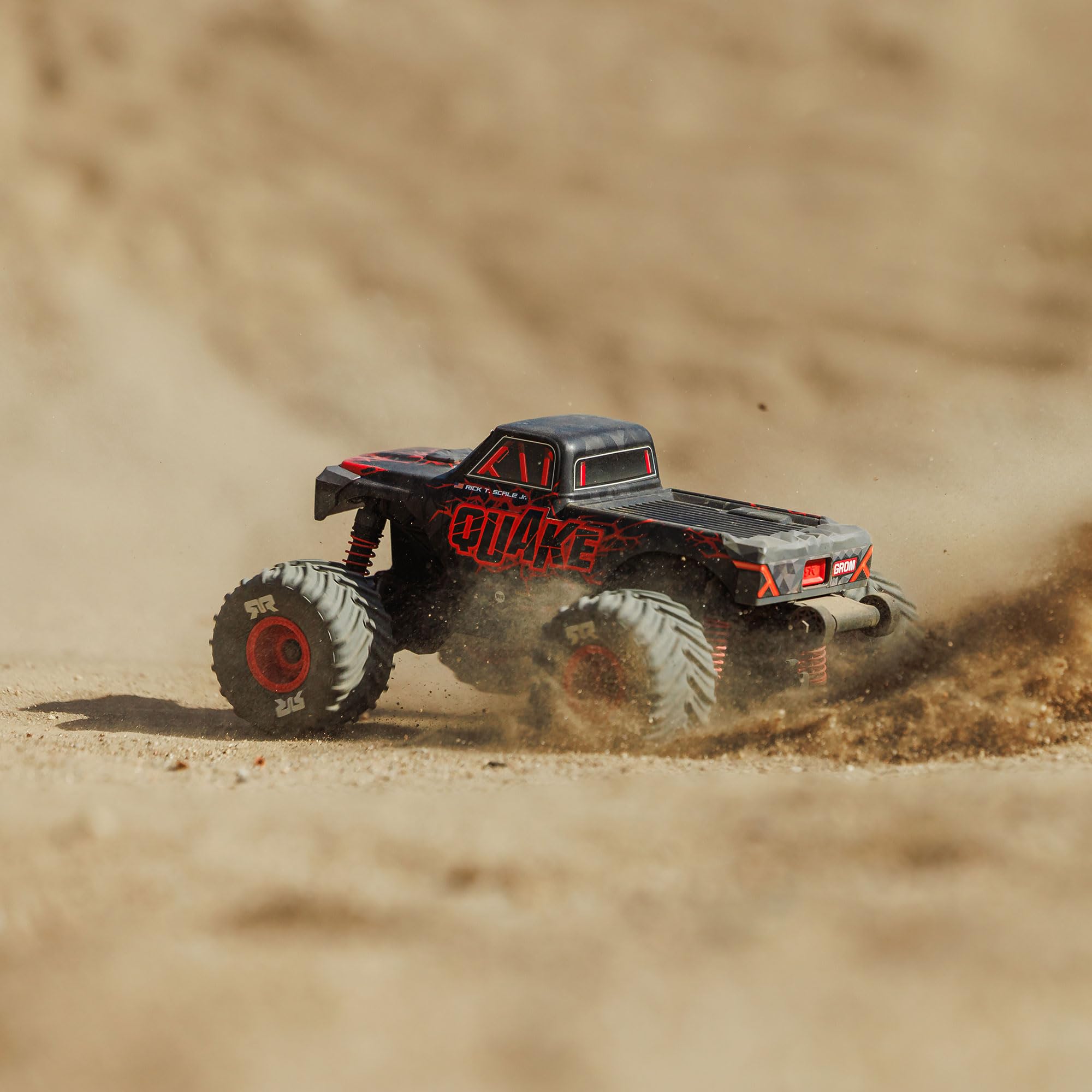 arrma-grom-quake-monster-truck-1-16-rtr-rot-brushed image 5