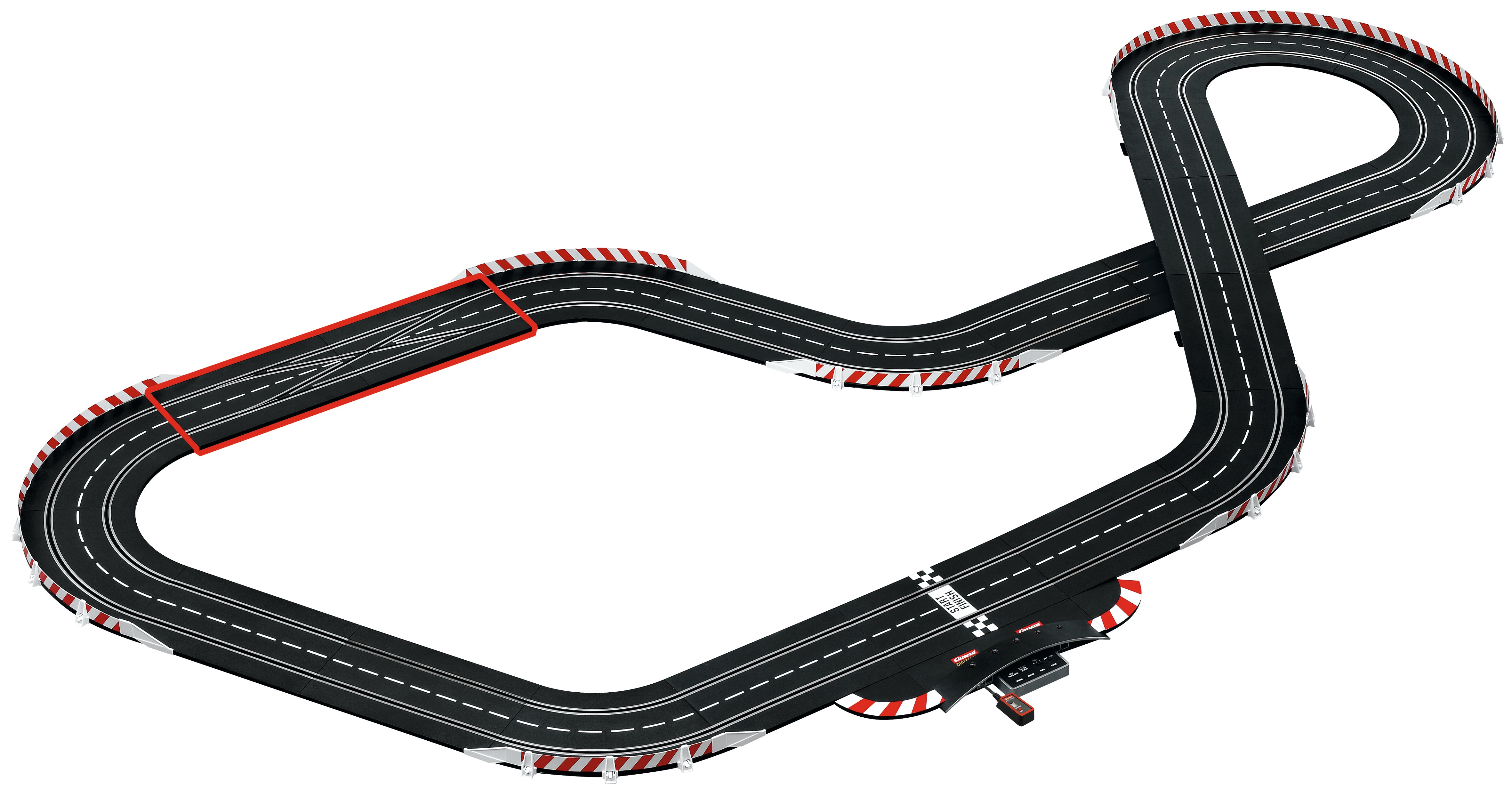 carrera-digital-132-speed-attack-rennbahn-set-ferrari-f1-wireless image 2