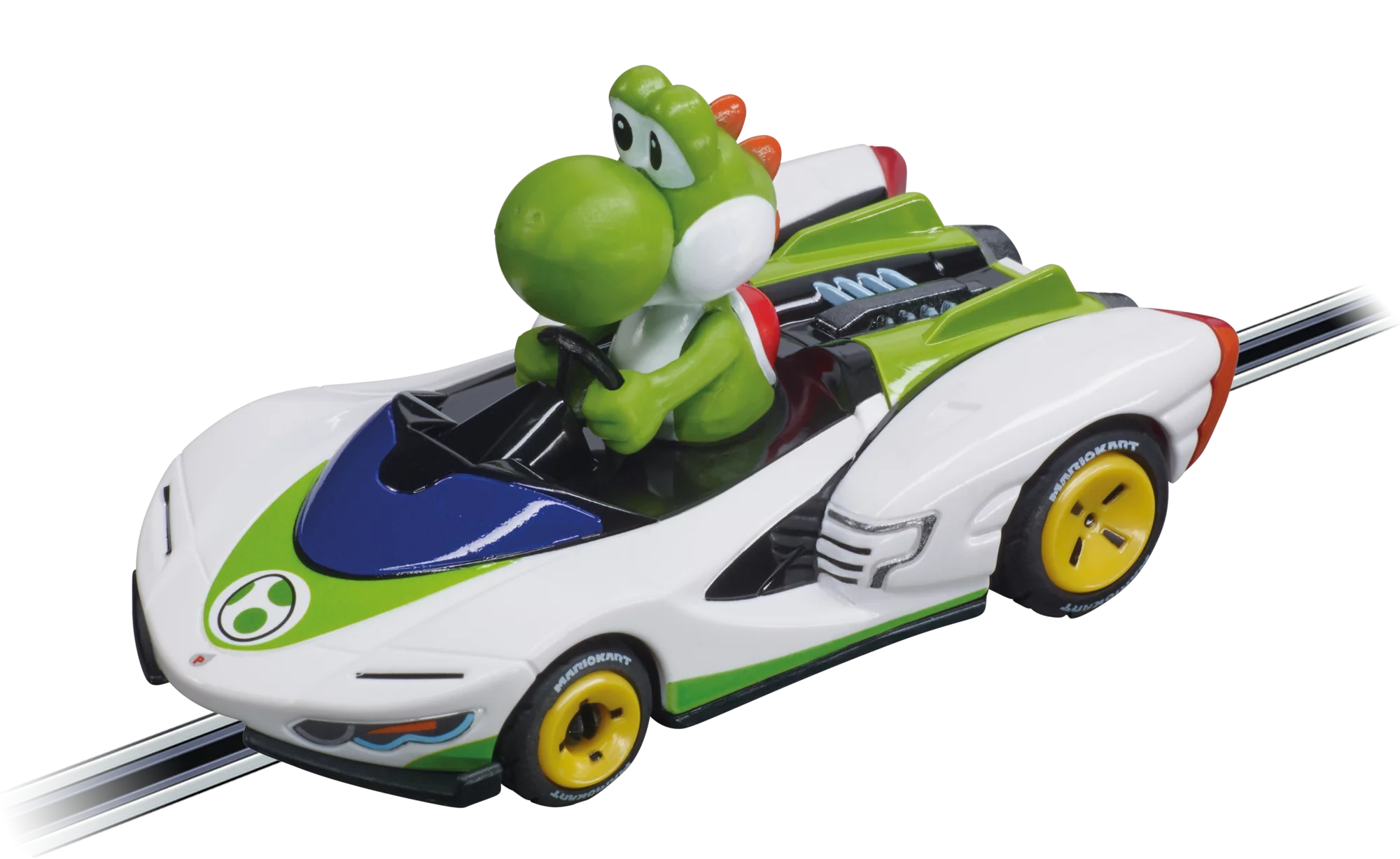 carrera-go-mario-kart-p-wing-yoshi-slotcar-1-43-ab-6-jahren image 1