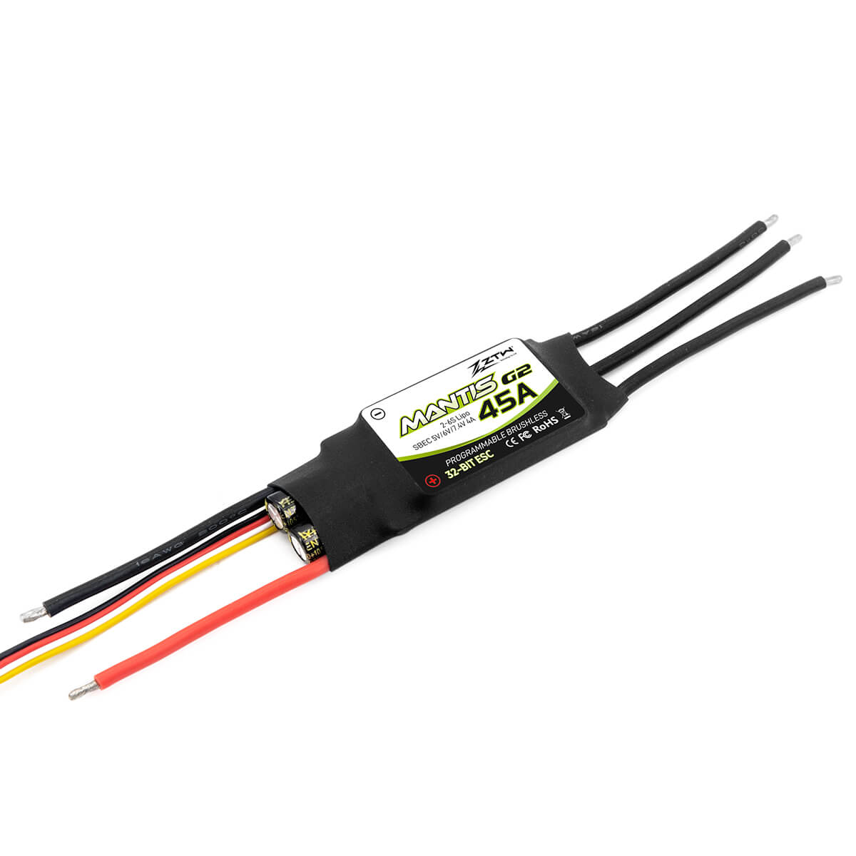 ztw-mantis-g2-45a-regler-2-6s-sbec-ohne-stecker image 3