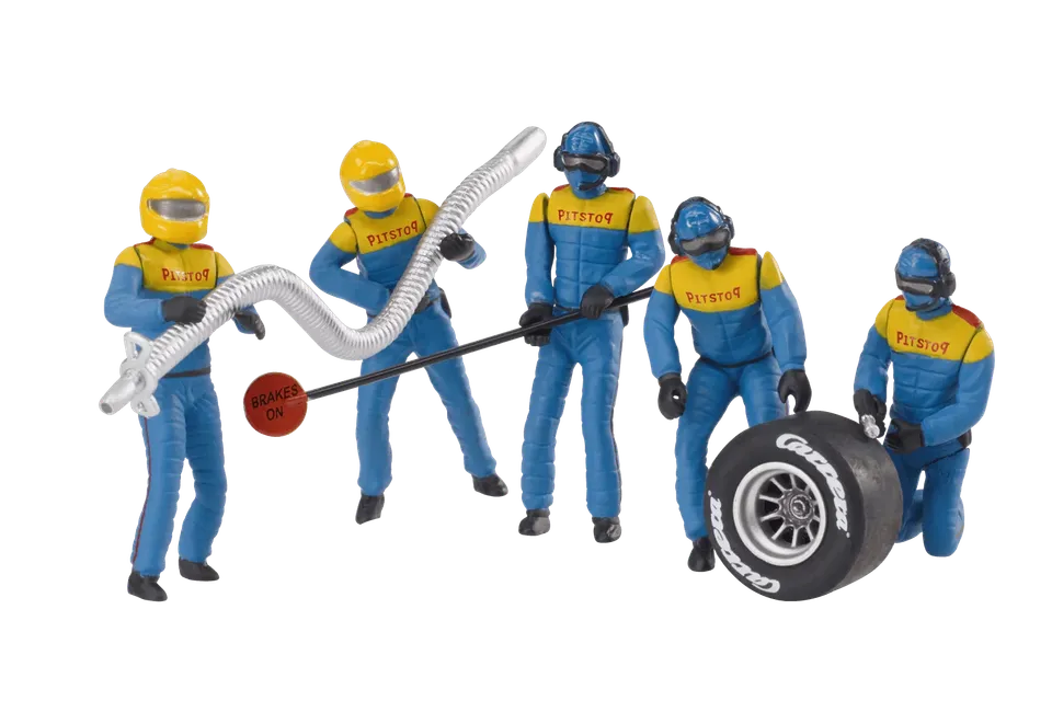 carrera-digital-132-figurensatz-mechaniker-blau-5-teilig image 1